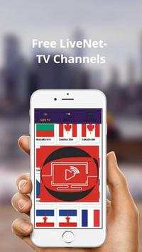 LiveNet  - TV Channels Info 3 تصوير الشاشة