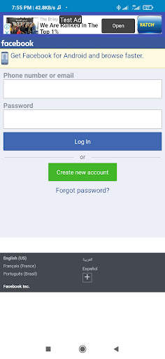 Face LITE -Faster For Facebook screenshot 2