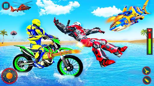Shark Robot Transform Bike screenshot 4