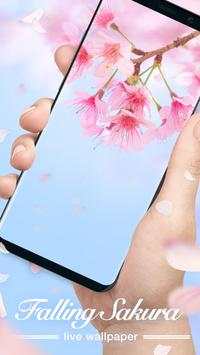 Sakura & cherry blossom Live Wallpaper screenshot 1
