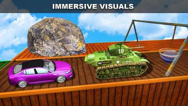 Extreme Impossible Army Tank Parking screenshot 7