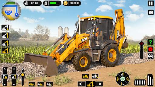 JCB Construction Driving Game screenshot 1