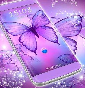 Butterfly Locker Screen Theme screenshot 3