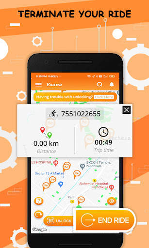YAANA - Smart Bicycle Sharing screenshot 5