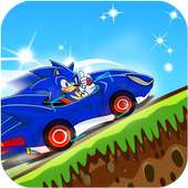 Sonic Hill Climb Car Racing logo