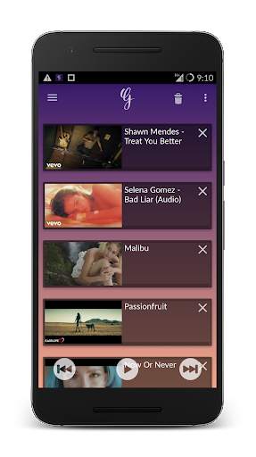 Glee: Free YouTube Music Player screenshot 5
