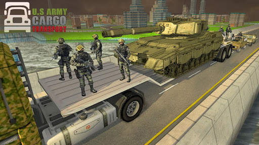 US Army Transporter Truck Simulator screenshot 1