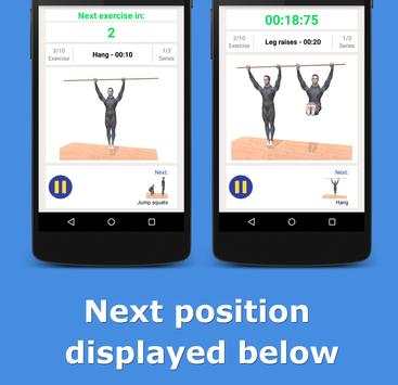 Pull-Up Bar Workout screenshot 2