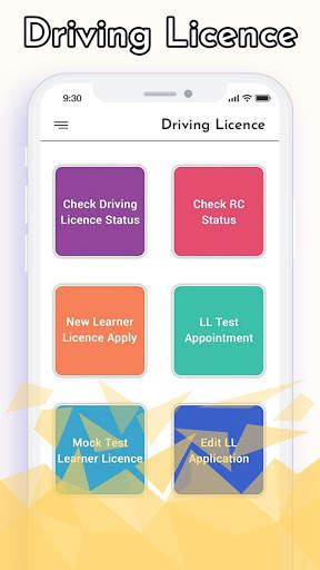 Driving License Apply Online screenshot 1