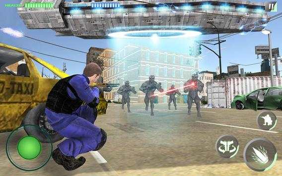 Secret Agent Vs Alien Invasion: Free Shooting Game screenshot 8