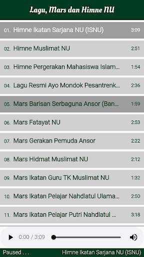Lagu, Mars dan Himne Nahdlatul Ulama screenshot 2
