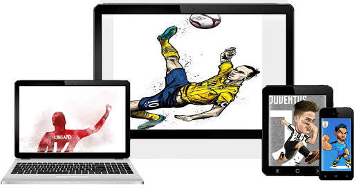 Cartoon Football Wallpaper 2021 screenshot 1