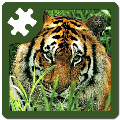 Wild animals puzzle: Jigsaw icon