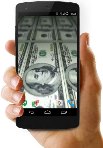 3D Money Video Live Wallpaper screenshot 1