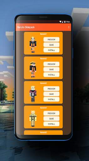 Skinpack Naruto for Minecraft screenshot 5