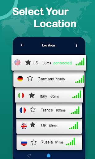 Turbo VPN - Fast Secure VPN screenshot 4