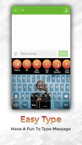 Easy Typing Tibetan Keyboard Fonts And Themes screenshot 2