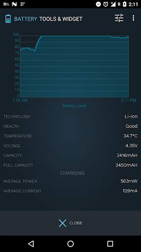 Battery Tools & Widget for Android (Battery Saver) screenshot 4