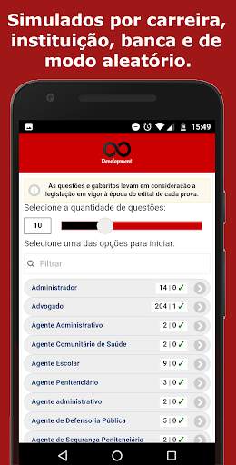 Simulado Português para Concursos скриншот 2