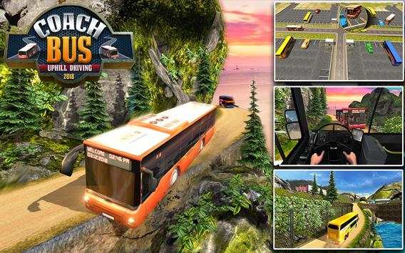 Uphill Offroad Coach Bus Driver Simulator 2018 screenshot 12
