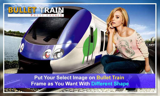 Bullet Train Dual Photo Frames screenshot 1