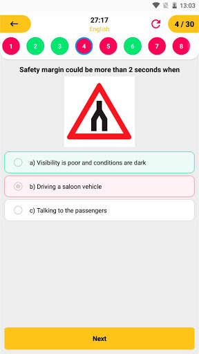 RTA Driving Theory Test screenshot 4