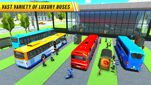 City Coach Bus Driving Games screenshot 3