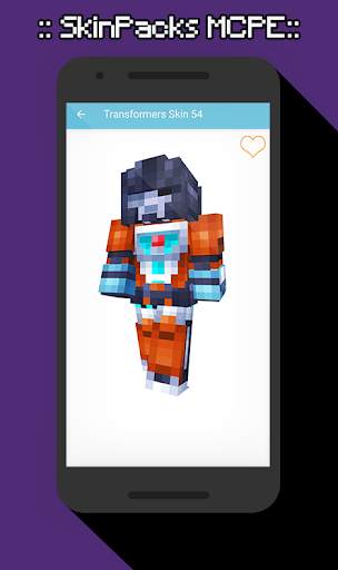 SkinPacks Transforrmers for Minecraft screenshot 7