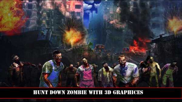 zombie pemburuan petualangan penembak screenshot 3