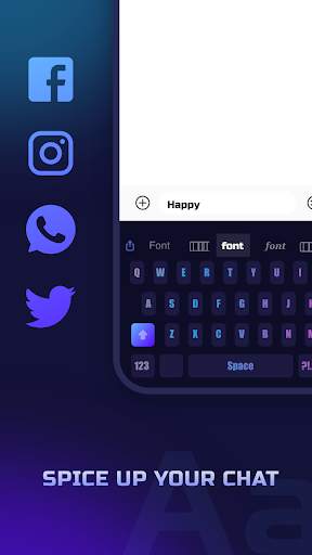 The One - Stylish  fonts and Keyboard screenshot 3