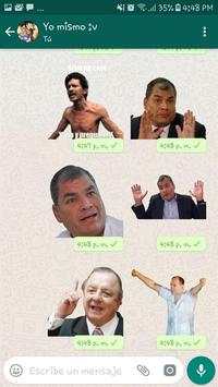 Stickers ecuatorianos 2.0 - WAStickerApps screenshot 6