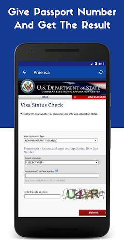 Online Visa Check: Online visa checking Software screenshot 3