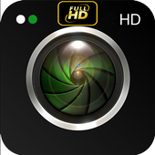 Professional camera hd icon