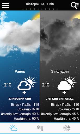 Погода Украины скриншот 2