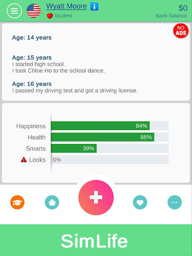 SimLife: A Life Simulator Game screenshot 6