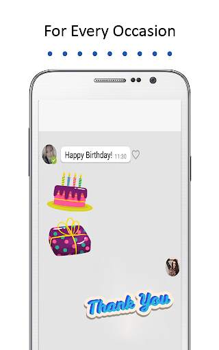 free video calling stickers for imo messenger chat screenshot 3
