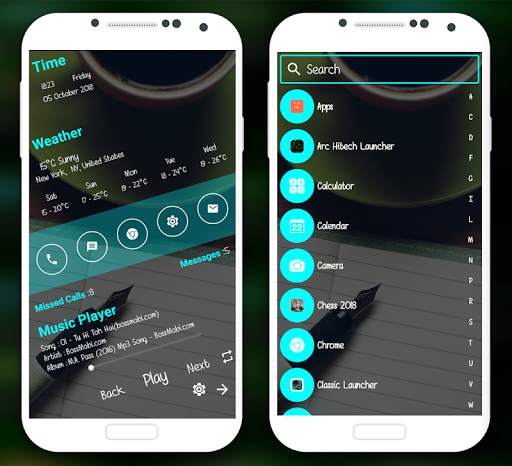 Classic launcher - App lock screenshot 16