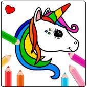 Coloring Unicorn Rainbow Book 1.0