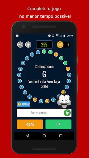 Palavras de Futebol -  Questionário de Futebol screenshot 2
