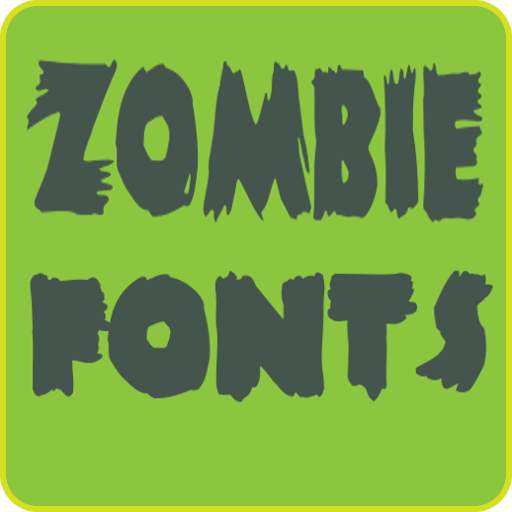 Zombie Fonts for FlipFont 1.4