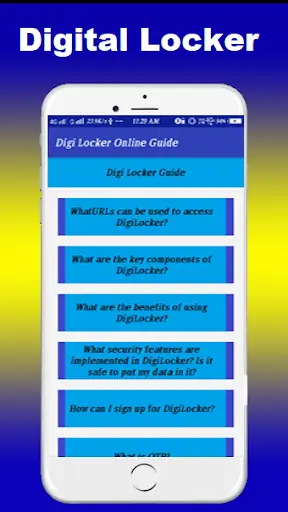 Digi Locker Guide screenshot 1