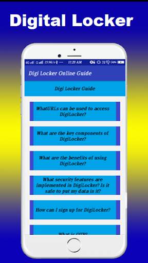 Digi Locker Guide screenshot 1