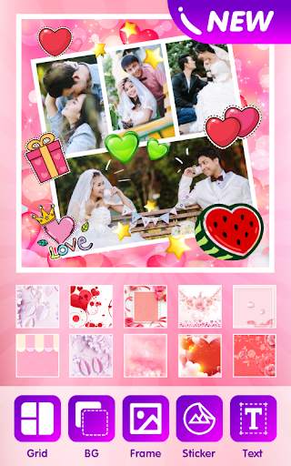 Valentine Collage Maker screenshot 2