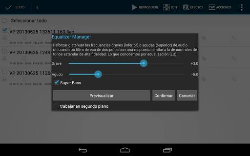 Voice PRO - HQ Audio Editor screenshot 4
