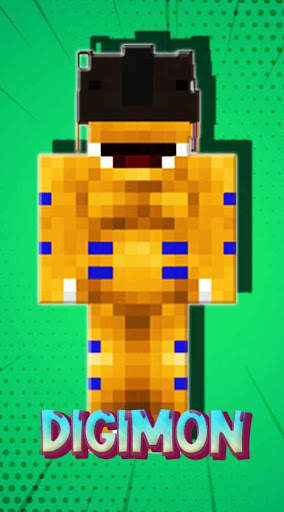 Skin Digi Mon For Minecraft screenshot 1