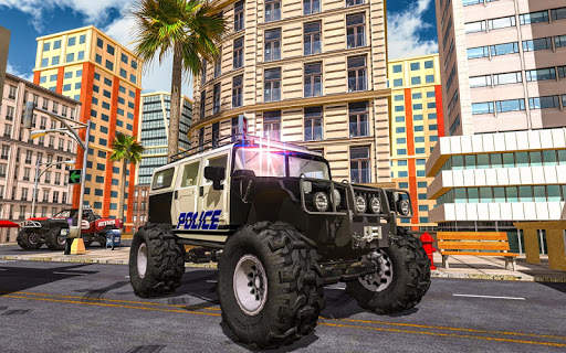 Police Truck Driver Simulator screenshot 1