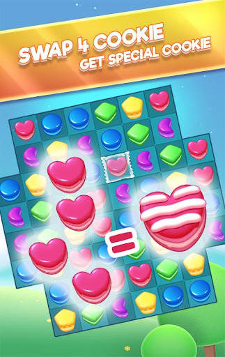 Sweet Cookie - Free match 3 games screenshot 2