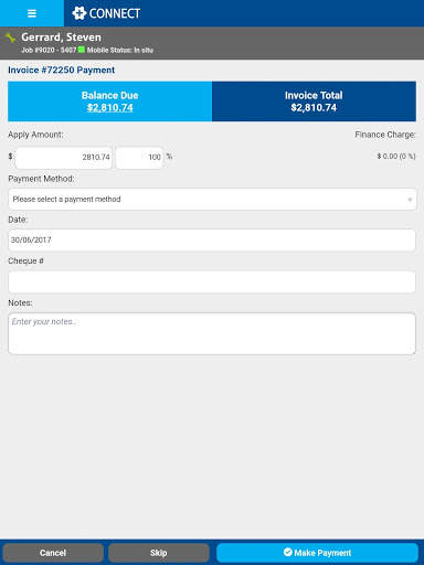simPRO Connect screenshot 8