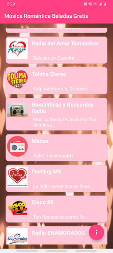 Música Romántica Baladas Gratis screenshot 2
