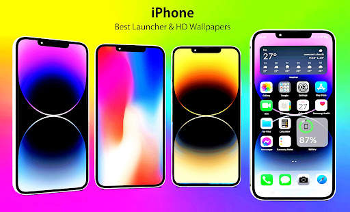 iPhone launcher wallpaper screenshot 1